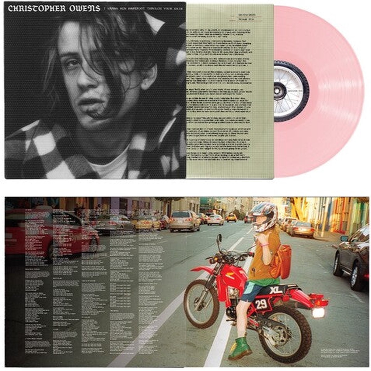 Christopher Owens – I Wanna Run Barefoot Through Your Hair Baby Pink Vinyl