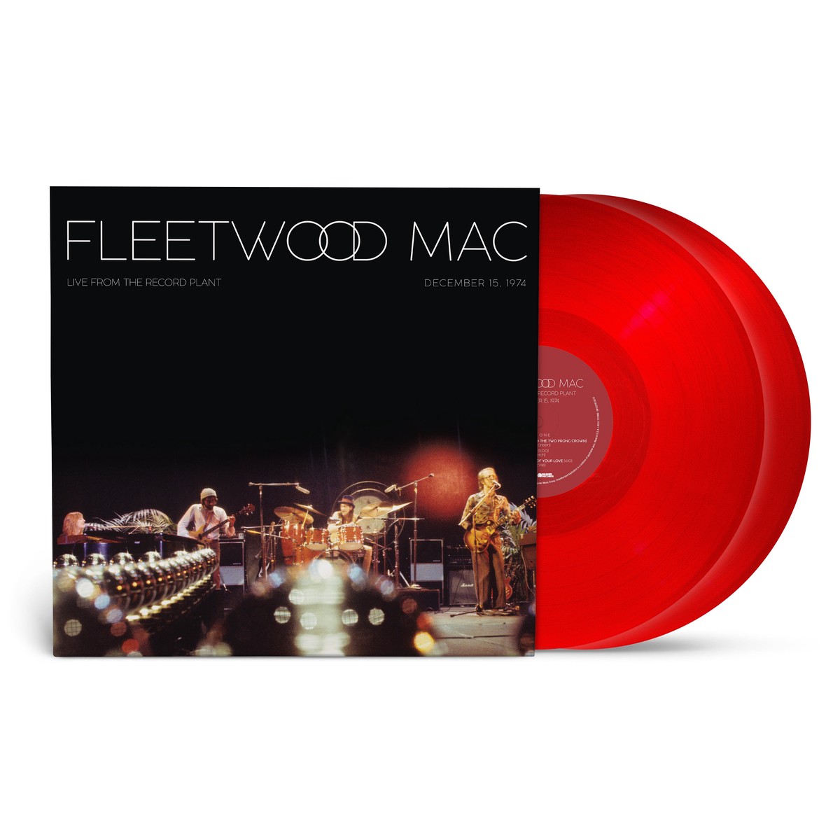 Fleetwood Mac – Live At The Record Plant (December 15 1974) Rhino Start Your Ear Off Right 2025 2-lp Transparent Red Vinyl