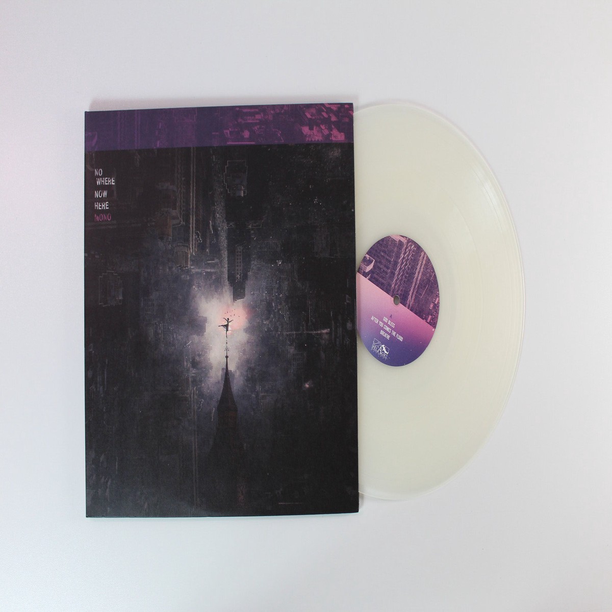 Mono – Nowhere Now Here on Pelagic Ltd Clear Vinyl Reissue