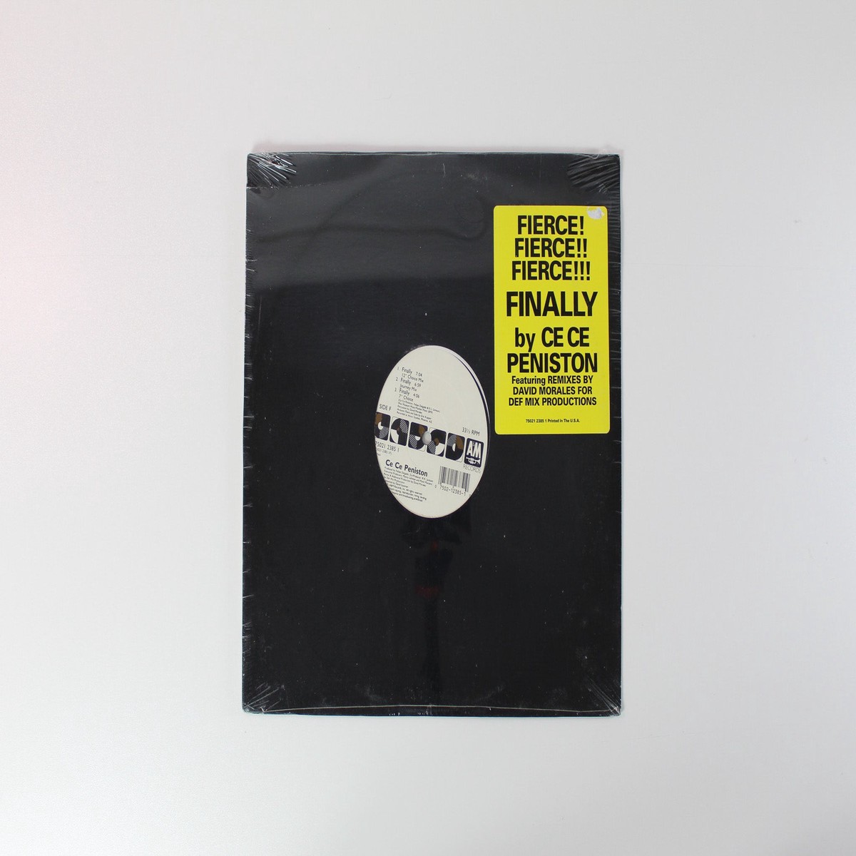 Ce Ce Peniston – Finally 12-inch on AM Records Sealed