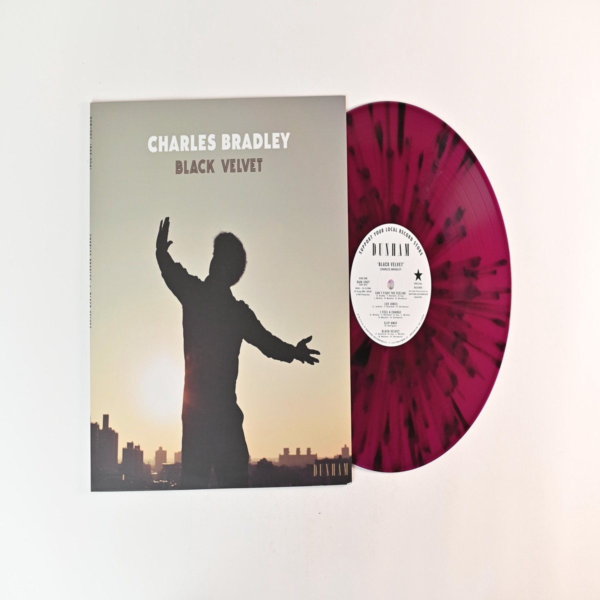 Charles Bradley – Black Velvet on Dunham – Splatter Vinyl