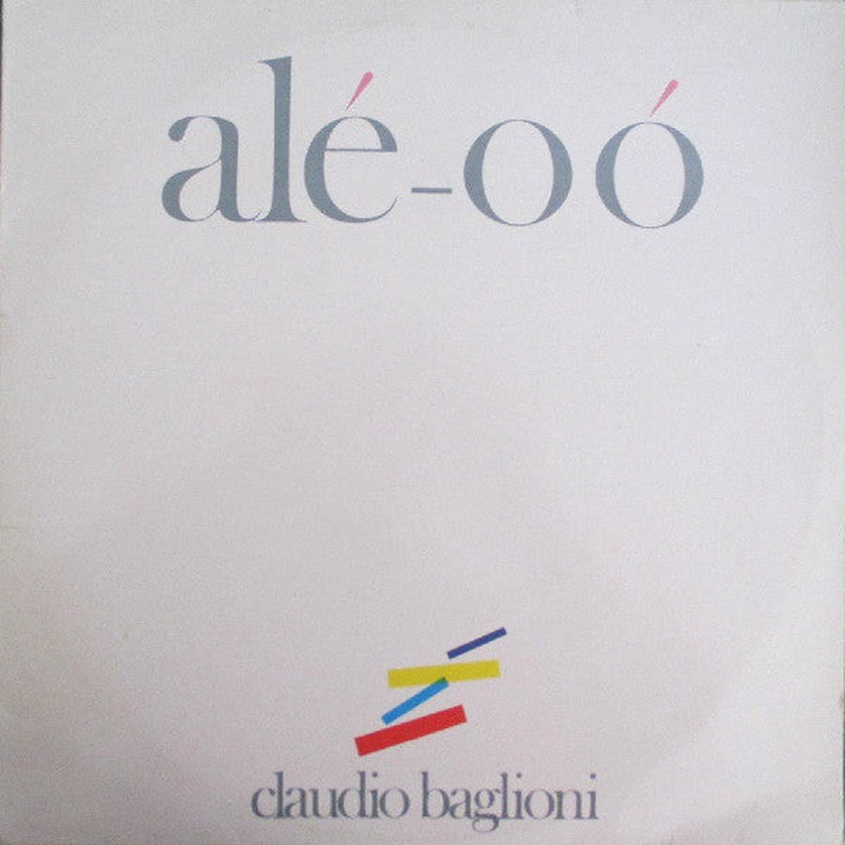 Claudio Baglioni – Al-O (2xLP Album) – USED