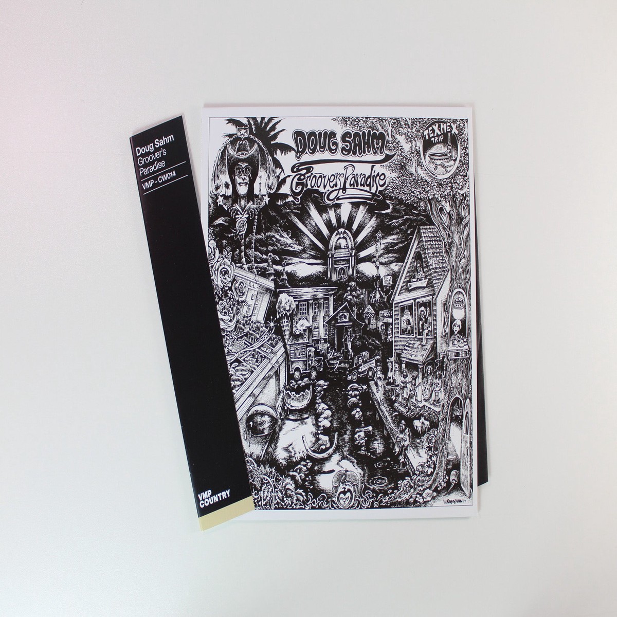 Doug Sahm – Groovers Paradise on Warner Vinyl Me Please 180 Gram Orange Vinyl Reissue