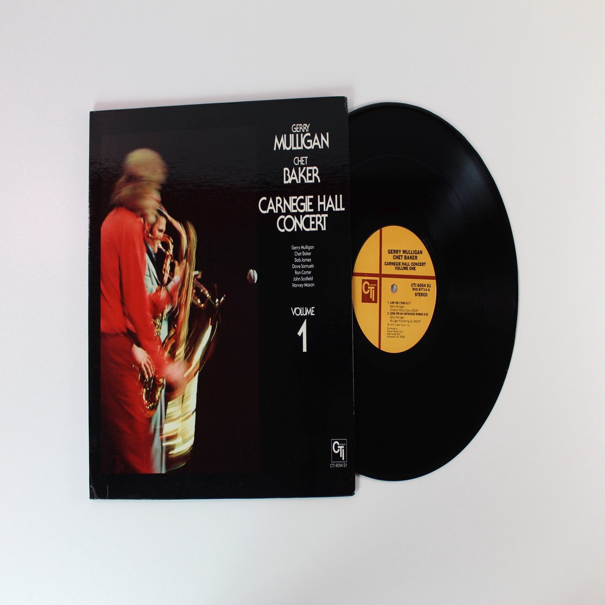 Gerry Mulligan – Carnegie Hall Concert Volume 1 on CTI Records