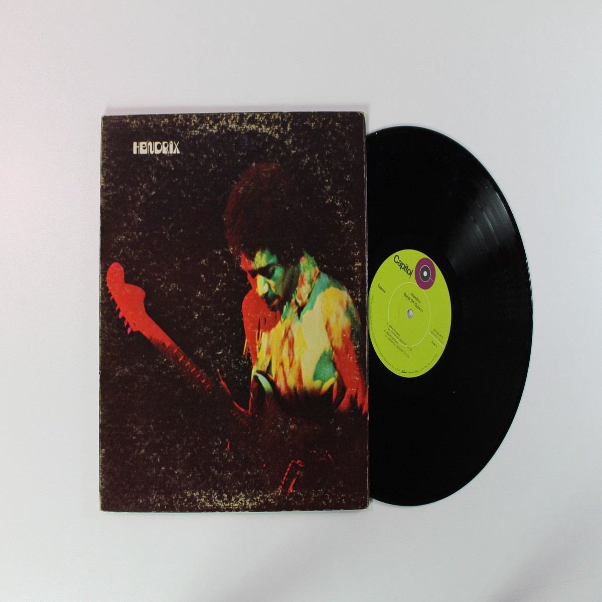 Jimi Hendrix – Band Of Gypsys on Capitol Records