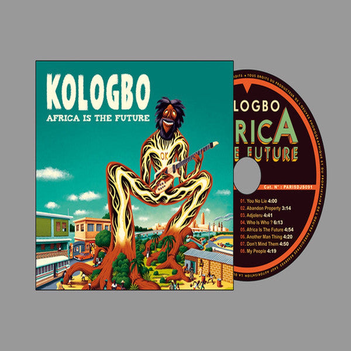 Kologbo – Africa Is The Future (CD Album Dig) – NEW