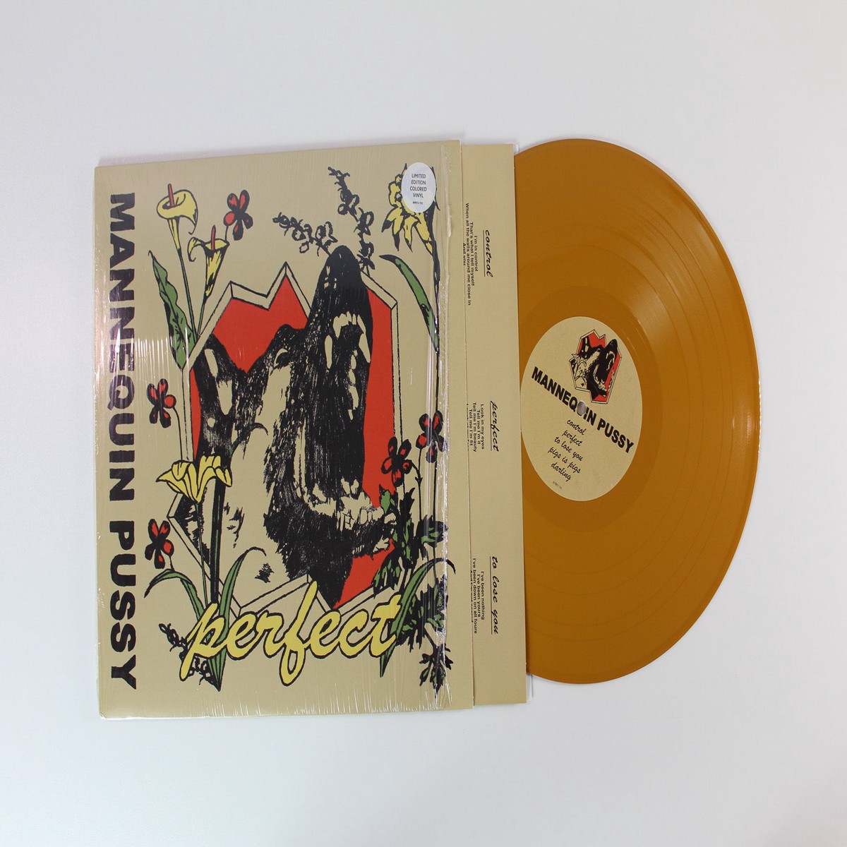 Mannequin Pussy – Perfect on Epitaph Ltd Single Sided Etched Tan Opaque Vinyl