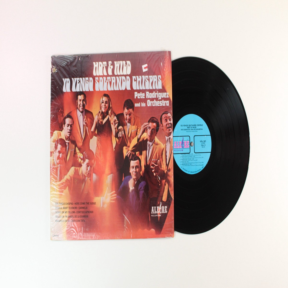 Pete Rodriguez Y Su Orquesta – Hot And Wild – Yo Vengo Soltando Chispas on Alegre Records