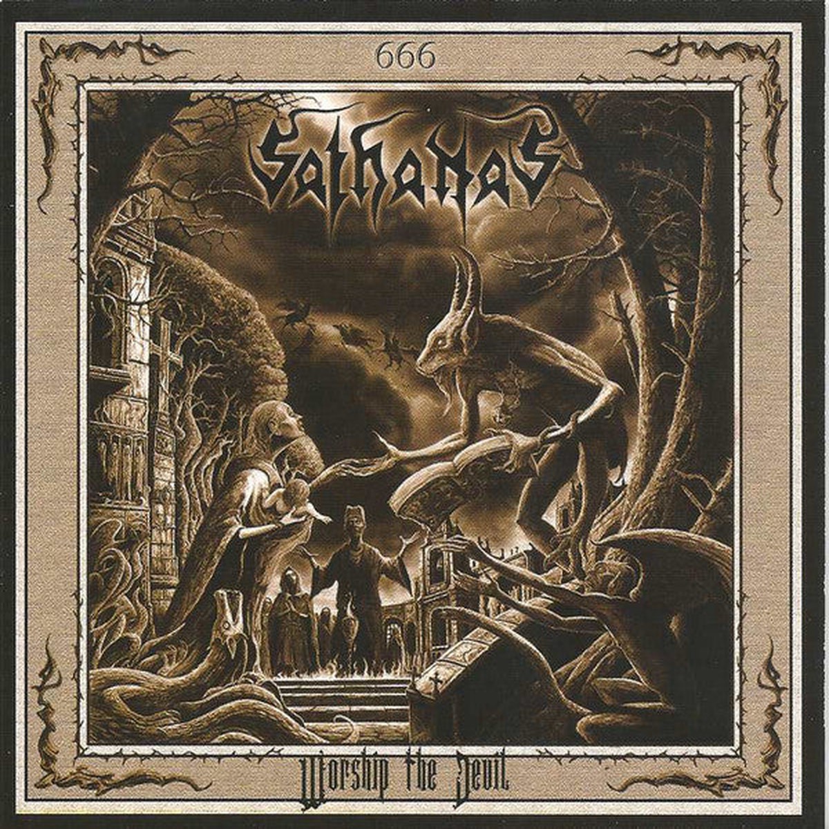 Sathanas – Worship The Devil (CD Album) – USED