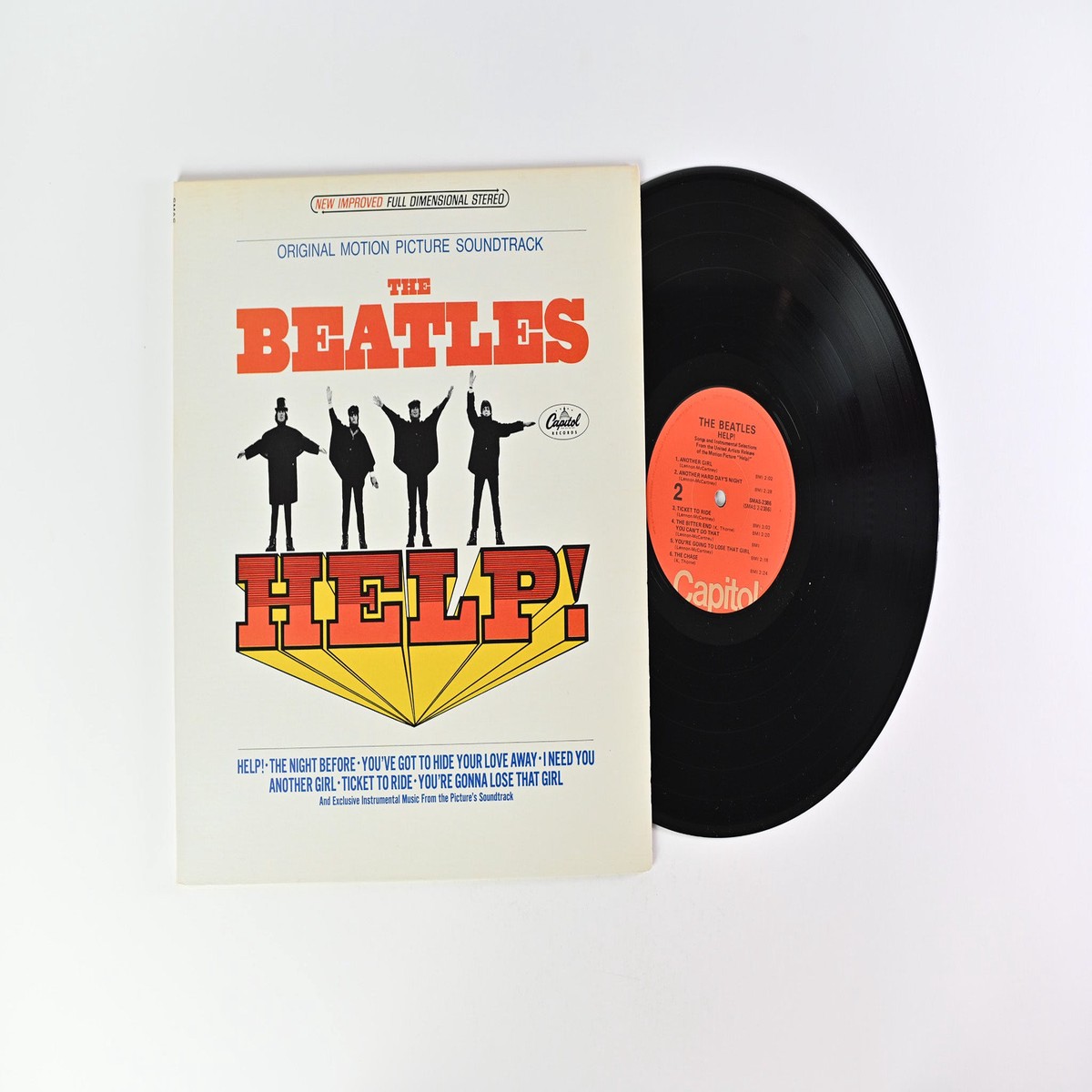 The Beatles – Help (Original Motion Picture Soundtrack) on Capitol Records