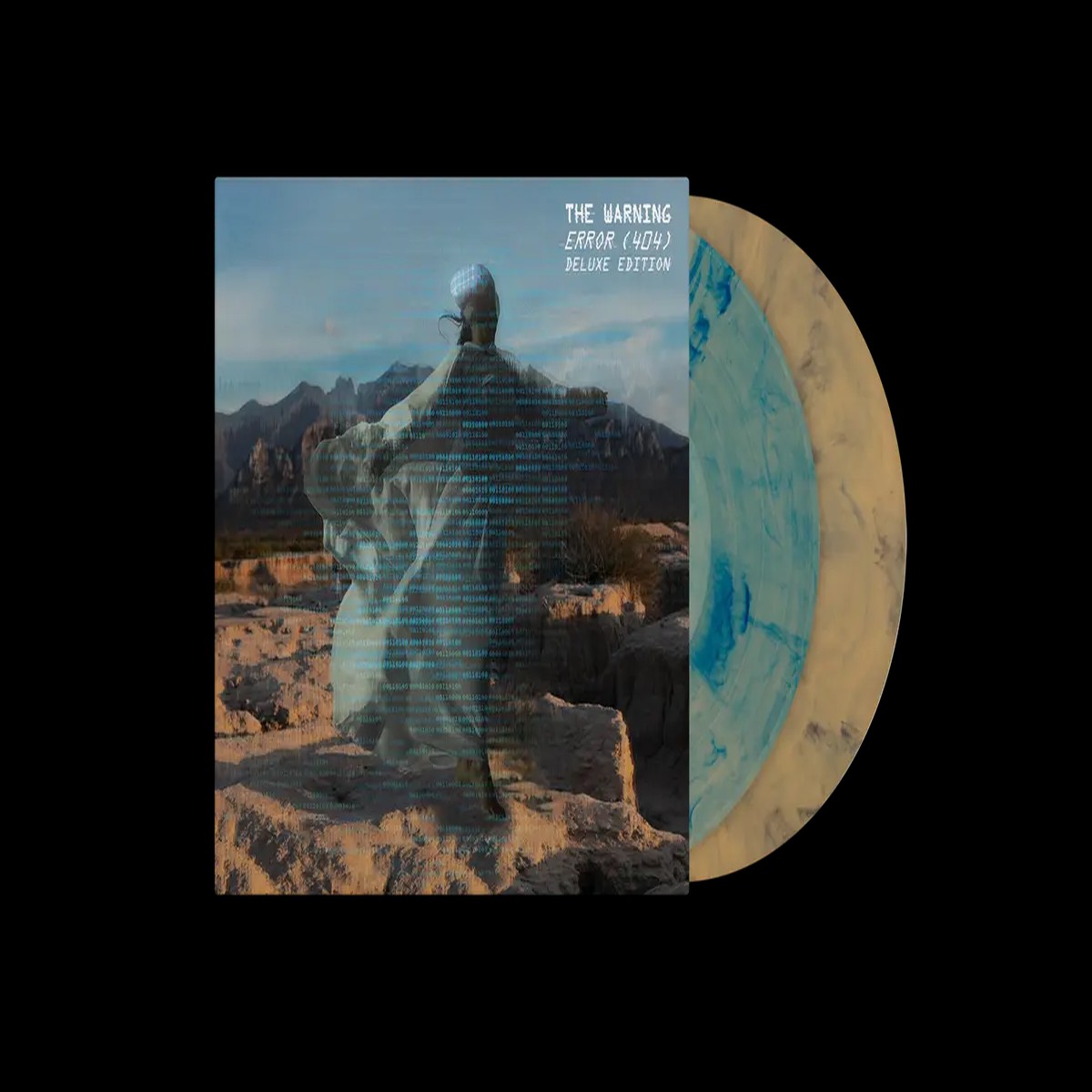 The Warning – Error (404) Custard Black Coastal Wave Blue Vinyl