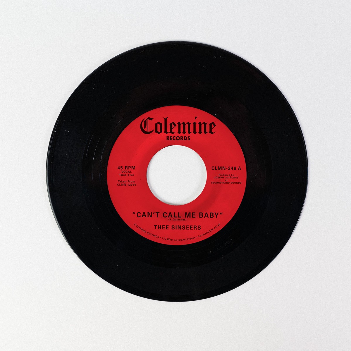 Thee Sinseers – Cant Call Me Baby Take A Chance 7