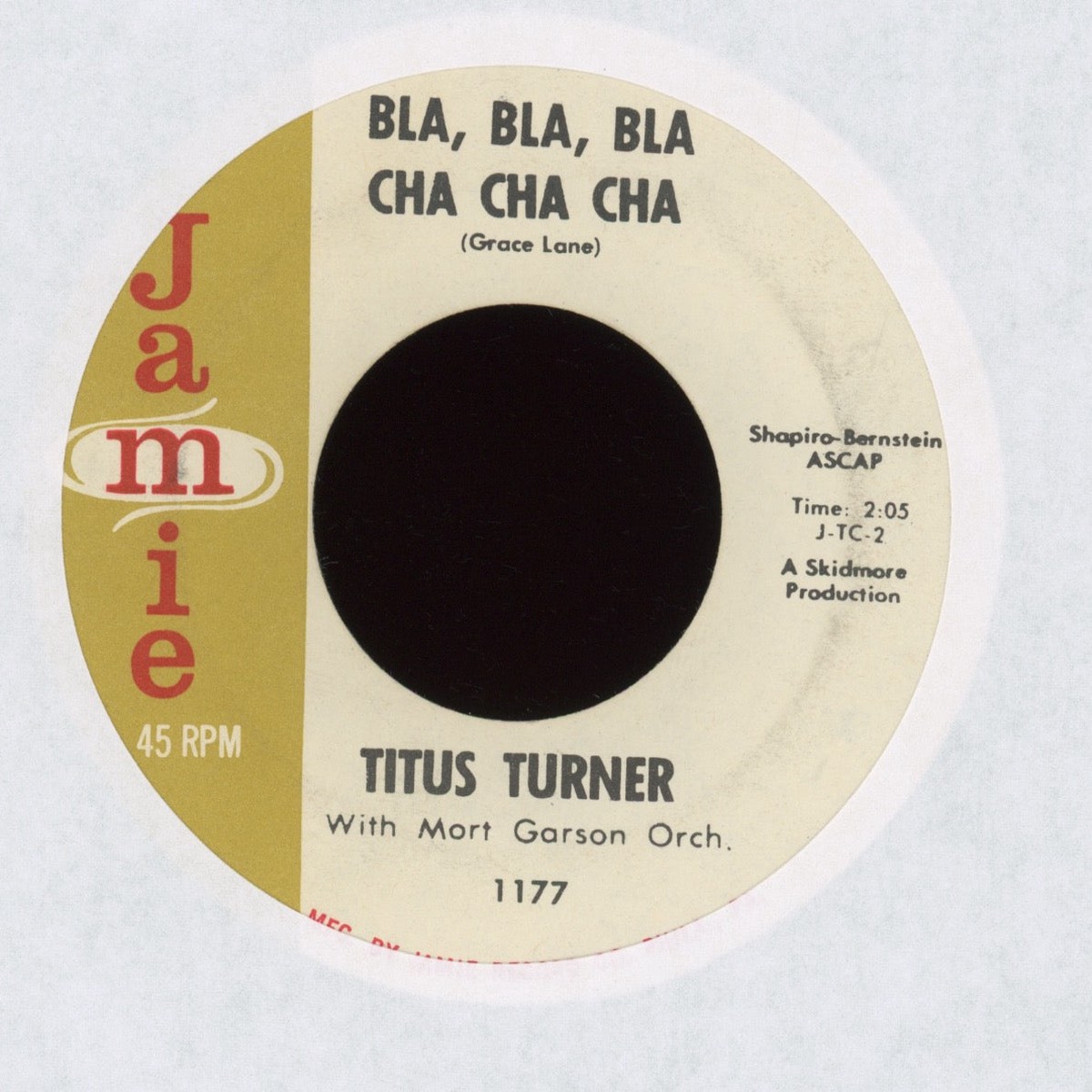 Titus Turner – Bla Bla Bla Cha Cha Cha on Jamie RB Popcorn 45