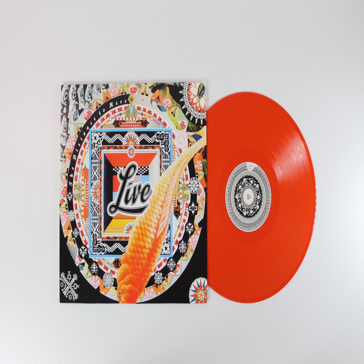 Live – The Distance To Here on Music On Vinyl Ltd Numbered Orange Vinyl Reissue