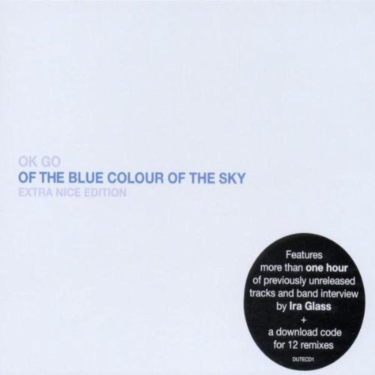 OK Go – Of The Blue Colour Of The Sky (Extra Nice Edition) (2xCD Album) – USED