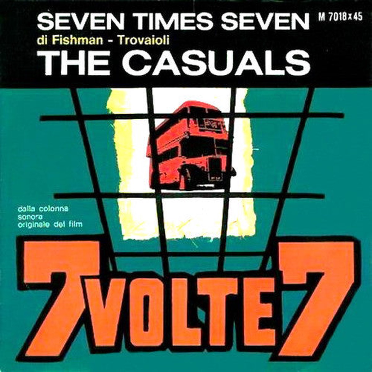 The Casuals – Seven Times Seven Hey – Hey – Hey (7 Single) – USED