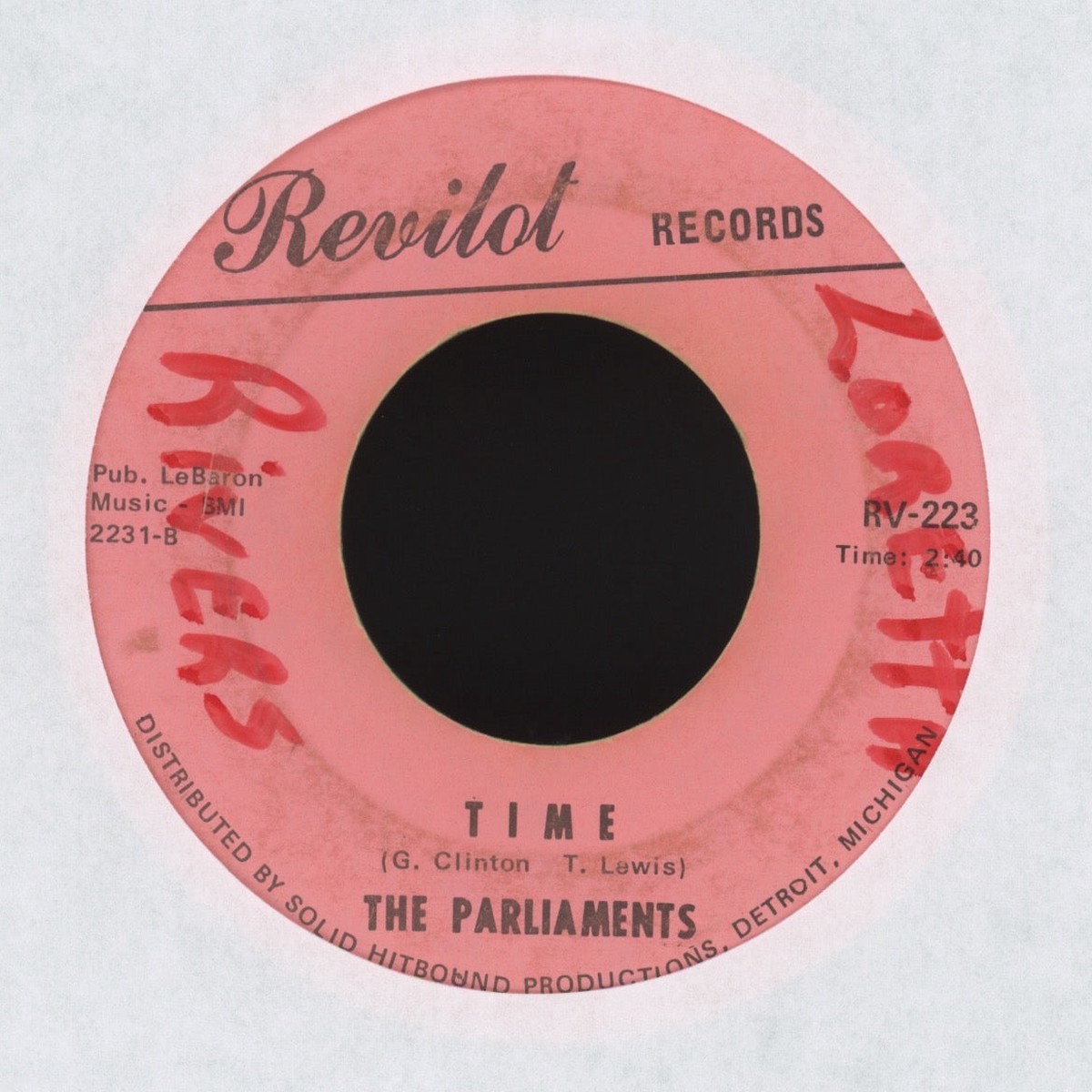 The Parliaments – Good Old Music on Revilot Funk 45