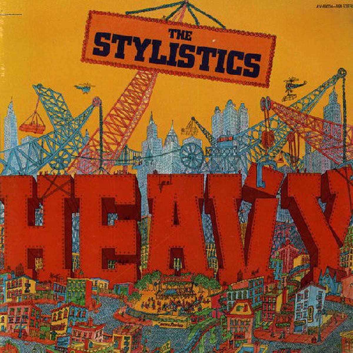 The Stylistics – Heavy (LP Album) – USED