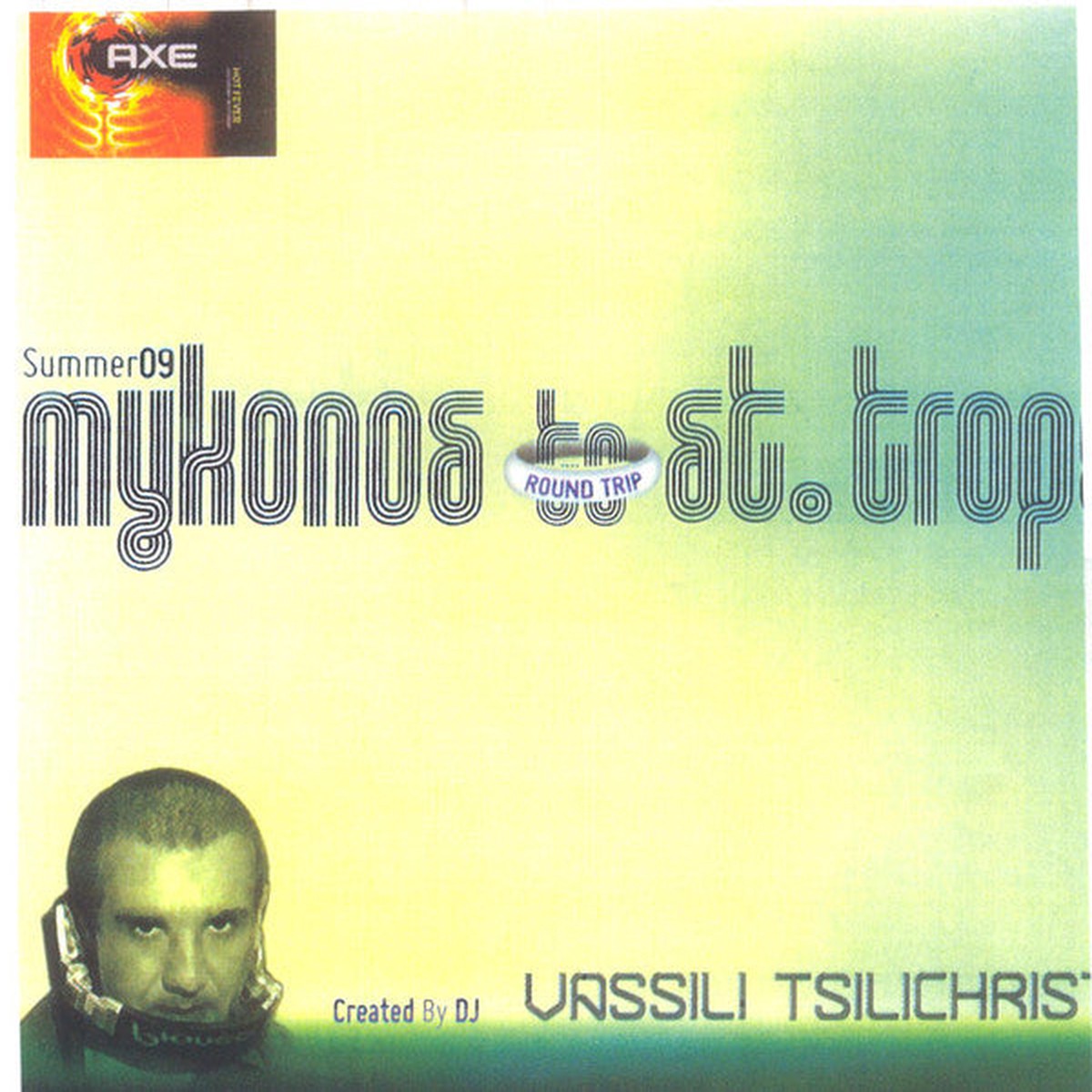 Various Created By Vassili Tsilichristos – Round Trip – Mykonos To St Tropez – Summer 09 (2xCD Comp) – USED