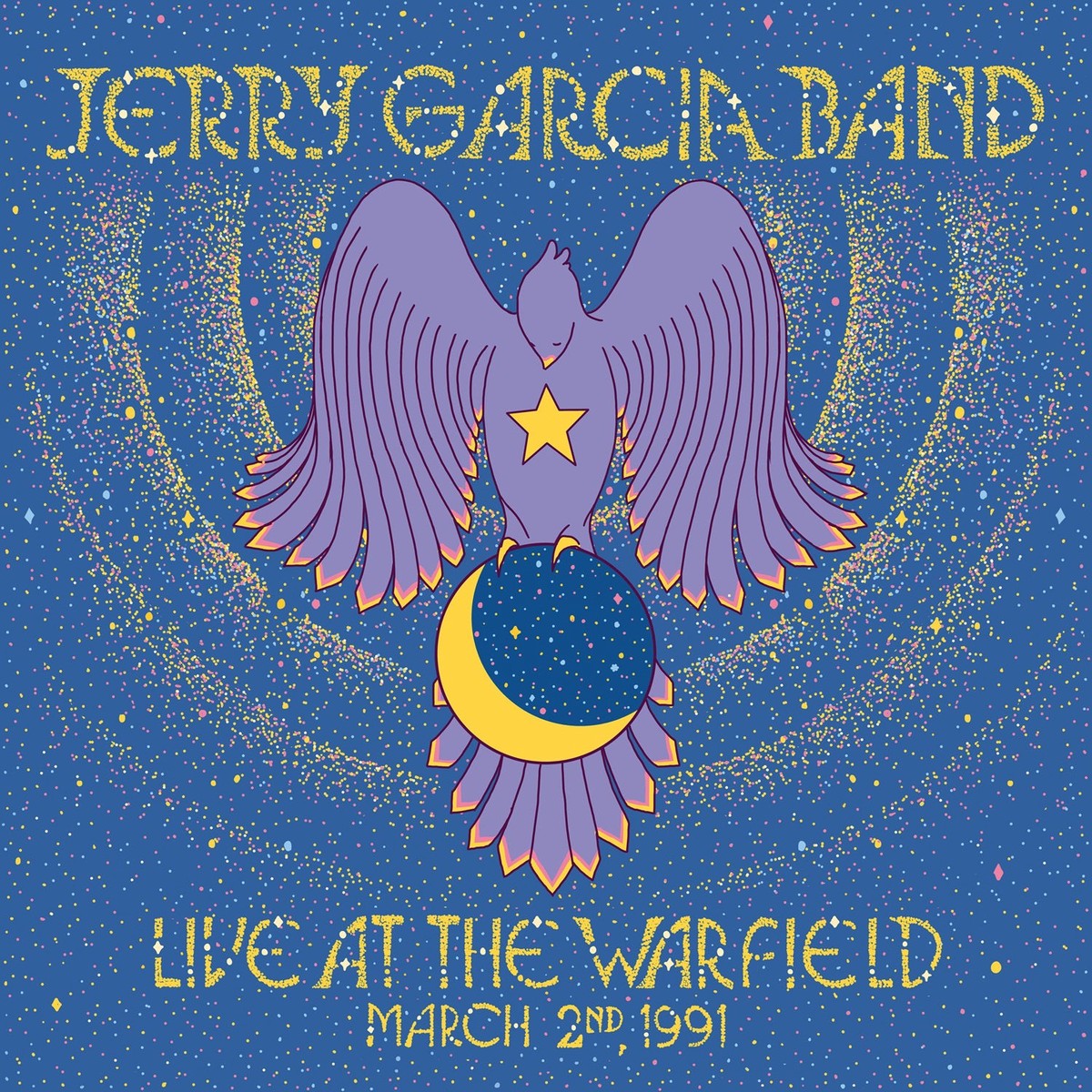 DAMAGED Jerry Garcia Band – Live at The Warfield March 2nd 1991 5-lp