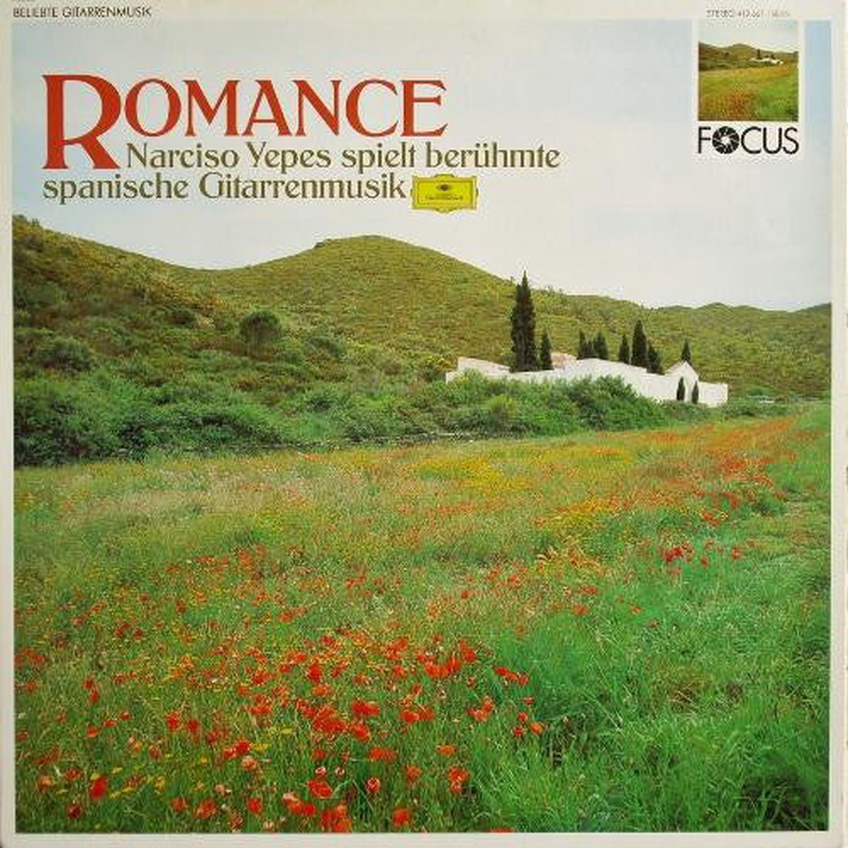 Narciso Yepes – Romance – Narcisco Yepes Spielt Berhmte Spanische Gitarrenmusik (LP Comp) – USED