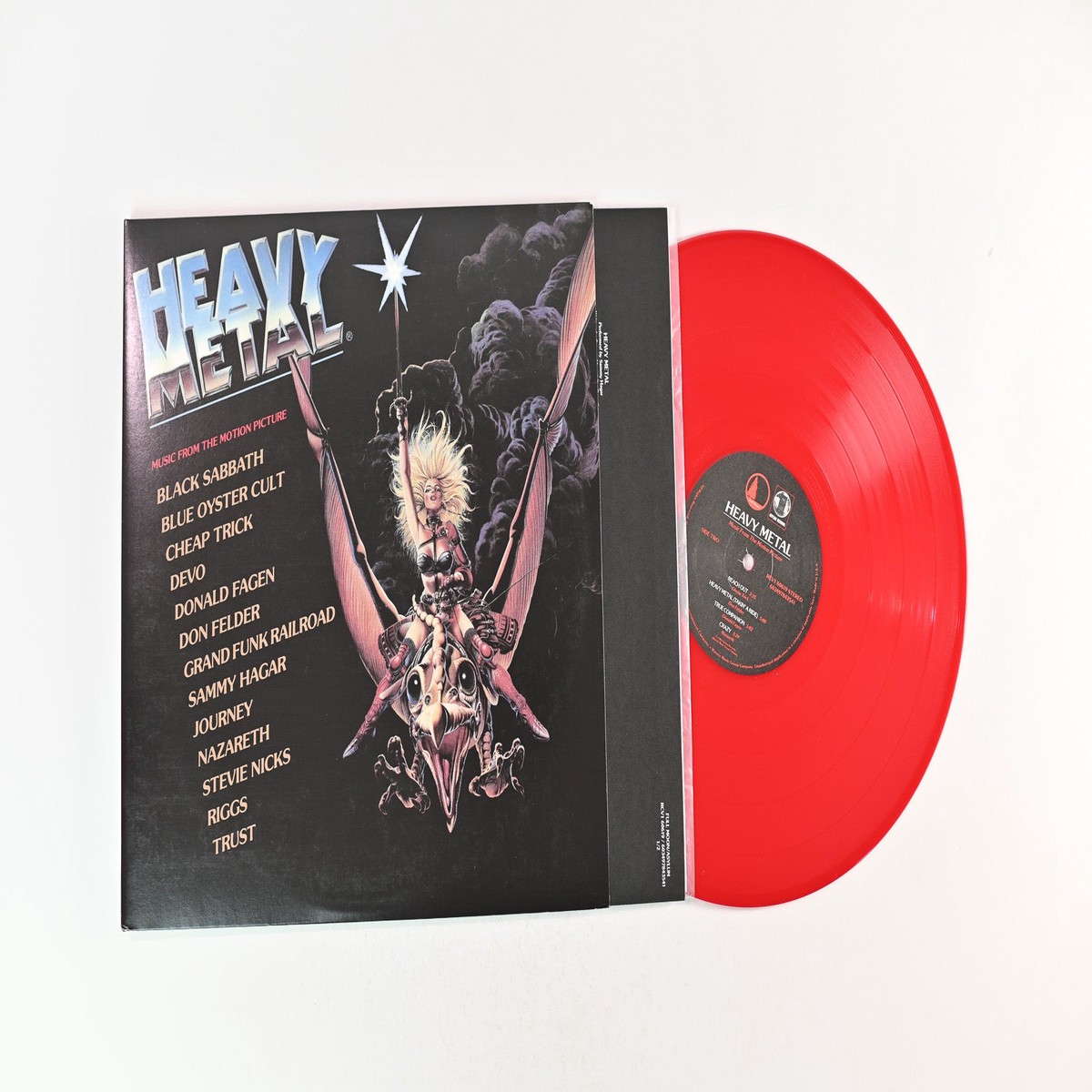 Various – Heavy Metal – Music From The Motion Picture on Full Moon Ltd Red Vinyl Reissue
