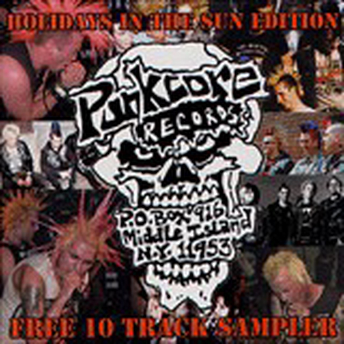 Various – Holidays In The Sun Edition – Punkcore Records – Free 10 Track Sampler (CD Smplr) – USED