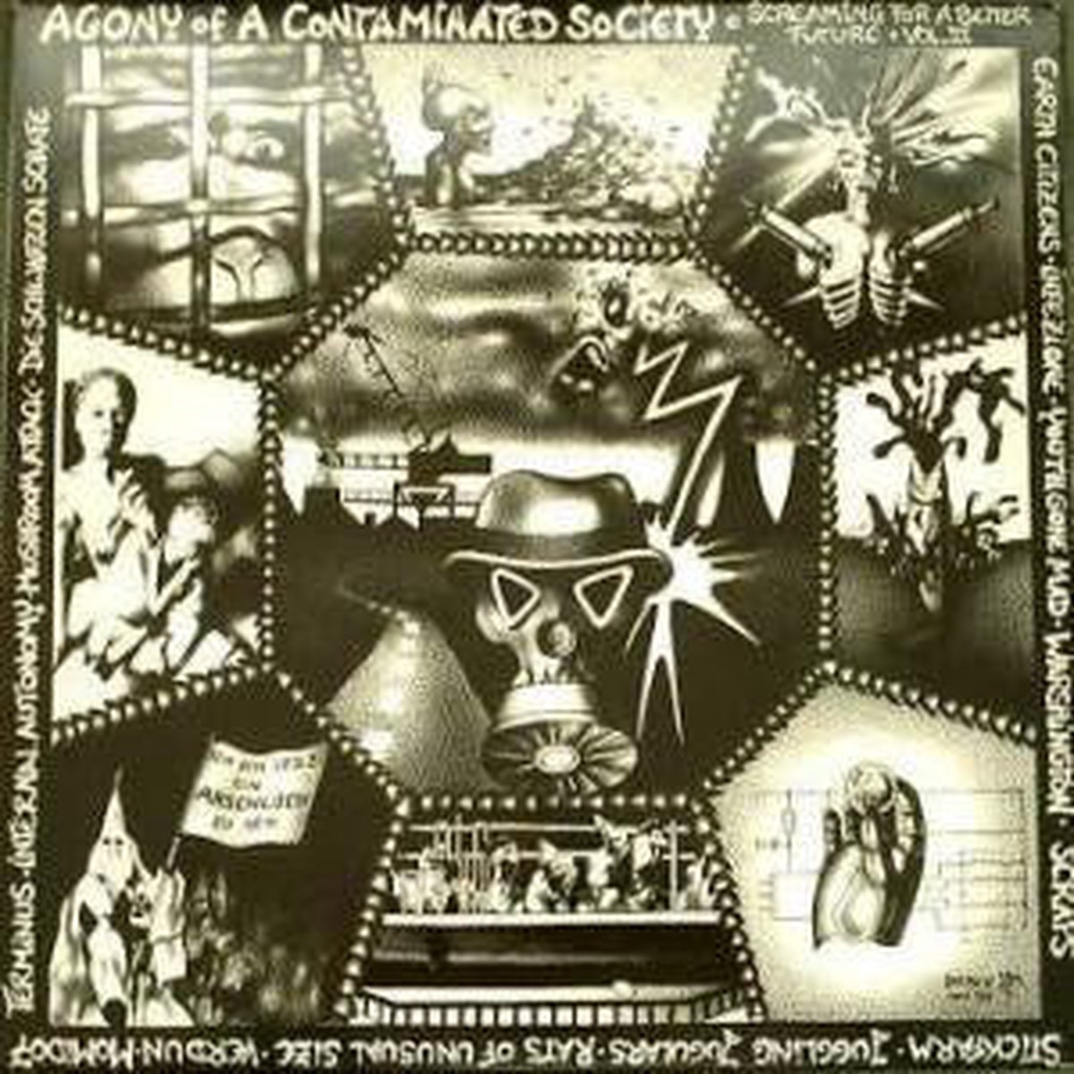 Various - Agony Of A Contaminated Society - Screaming For A Better Future - Vol 3 (LP) - NEW
