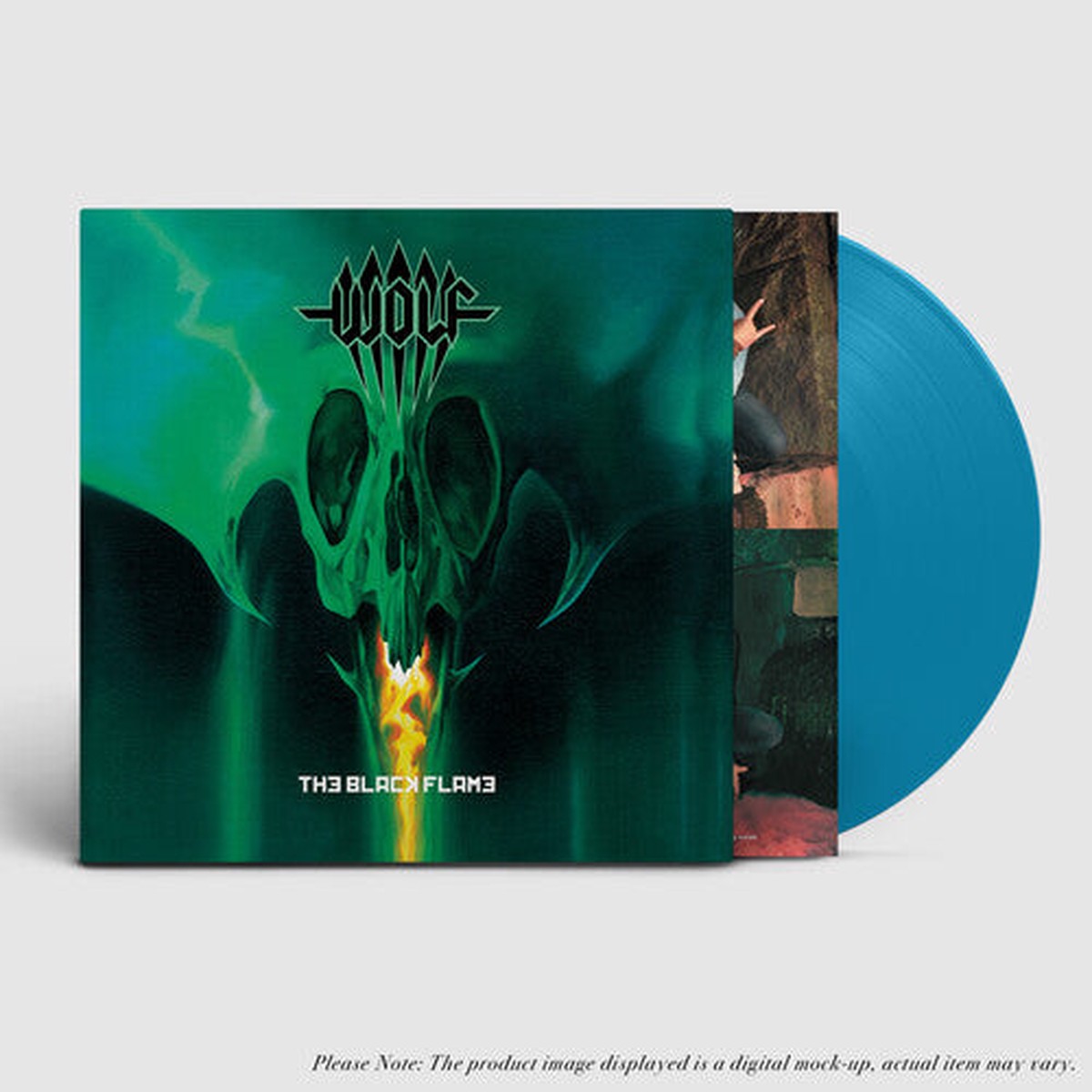 Wolf - The Black Flame Turquoise Vinyl