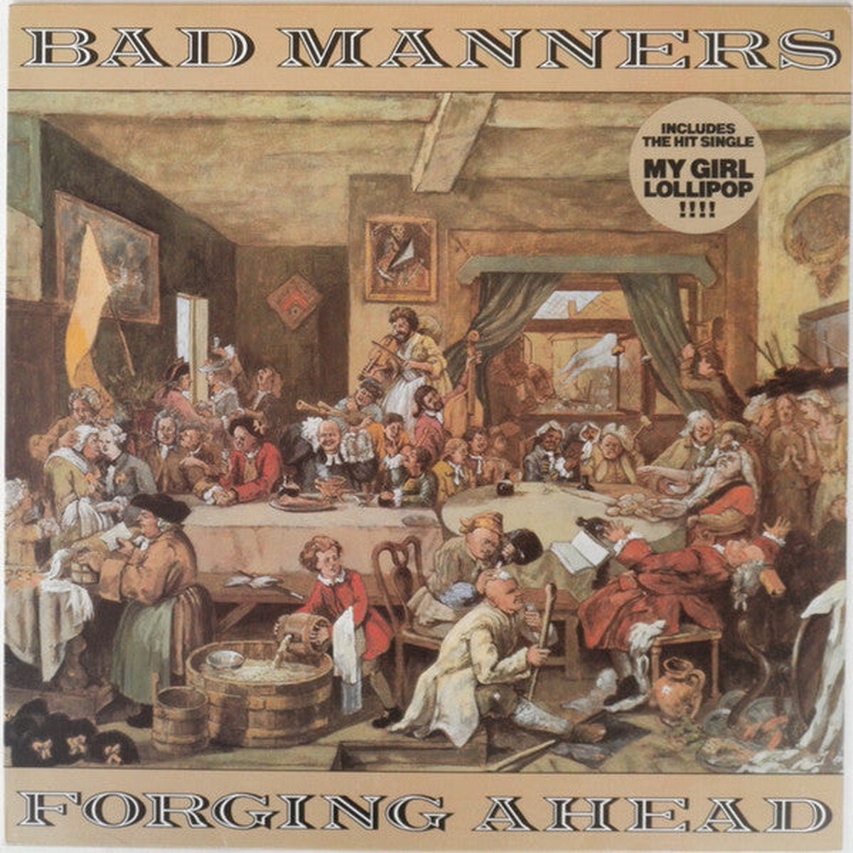 Bad Manners - Forging Ahead (LP Album) - USED