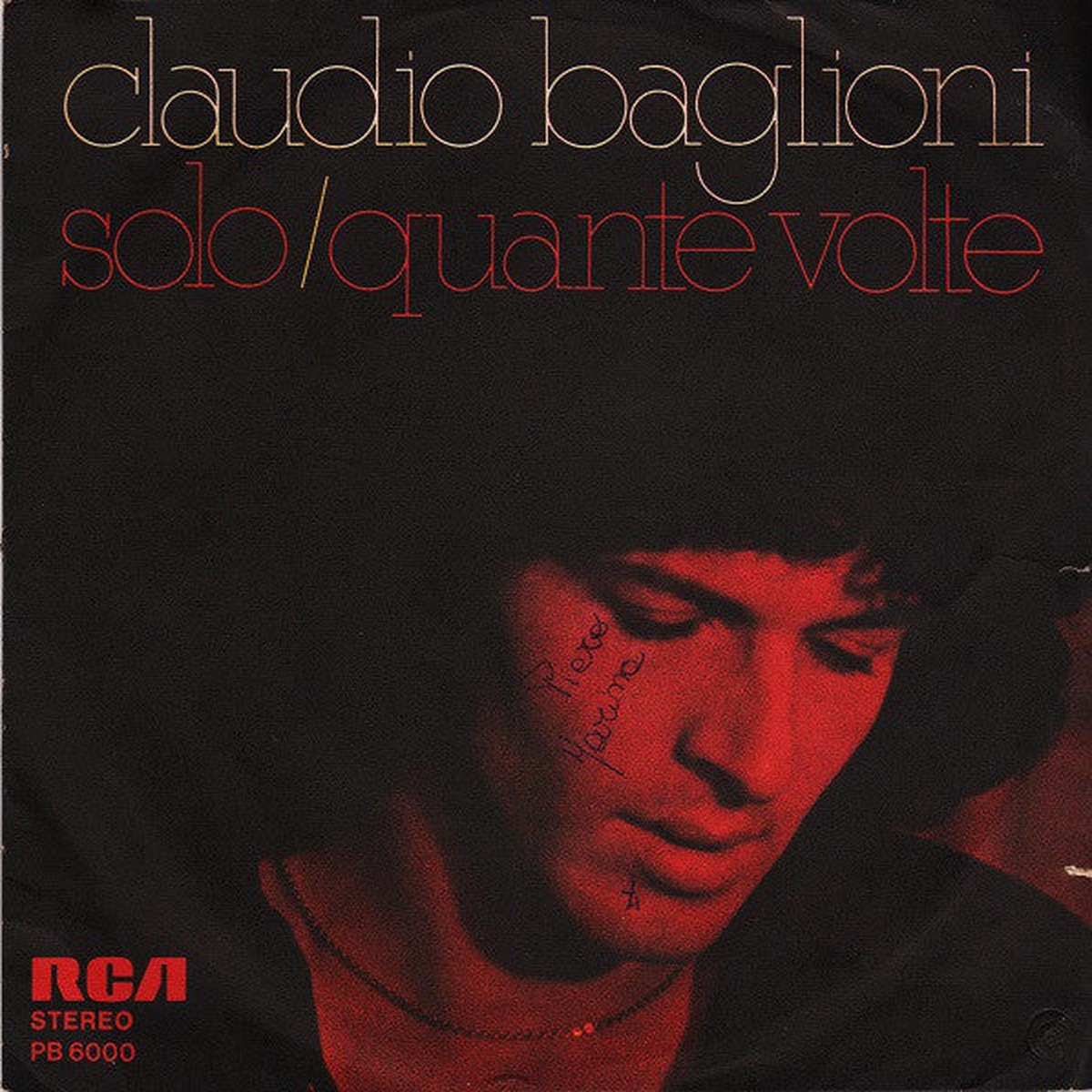 Claudio Baglioni - Solo Quante Volte (7) - USED