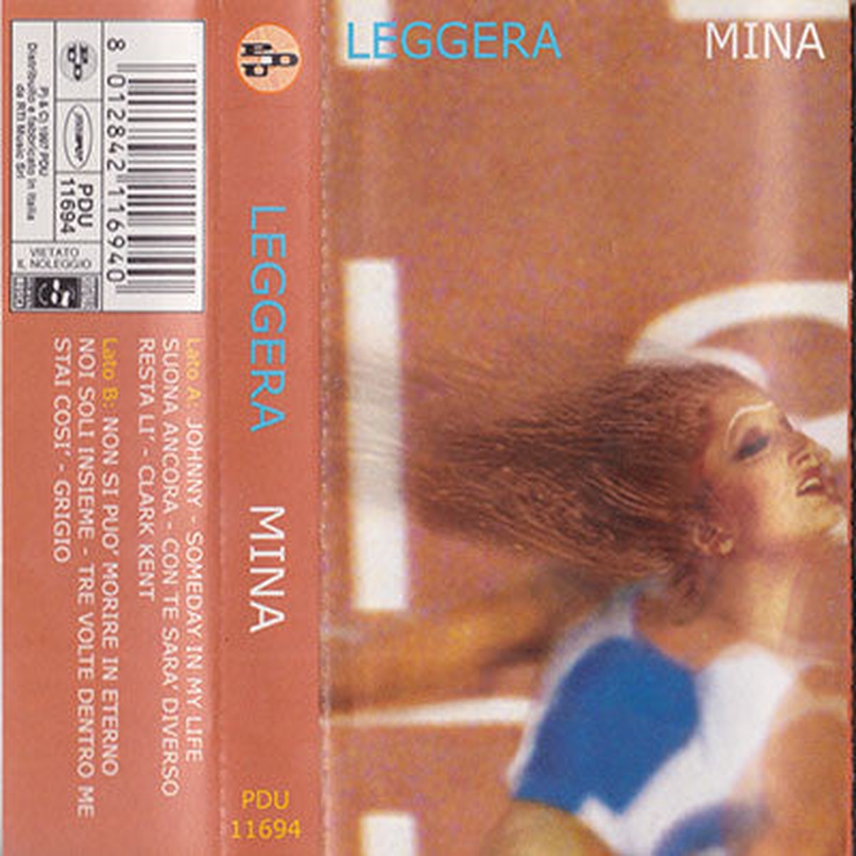 Mina (3) - Leggera (Cass Album) - USED