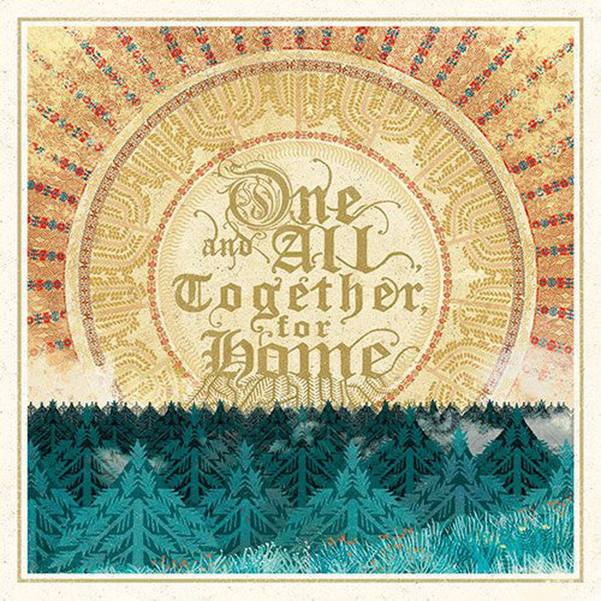 Various - One And All Together For Home (3x12 Comp Ltd Red) - NEW