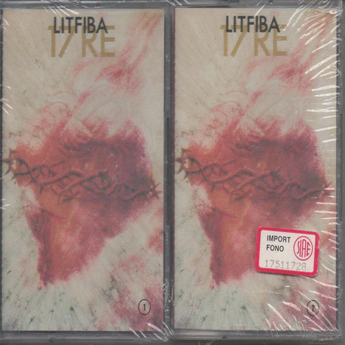 Litfiba - 17 Re (2xCass Album) - USED