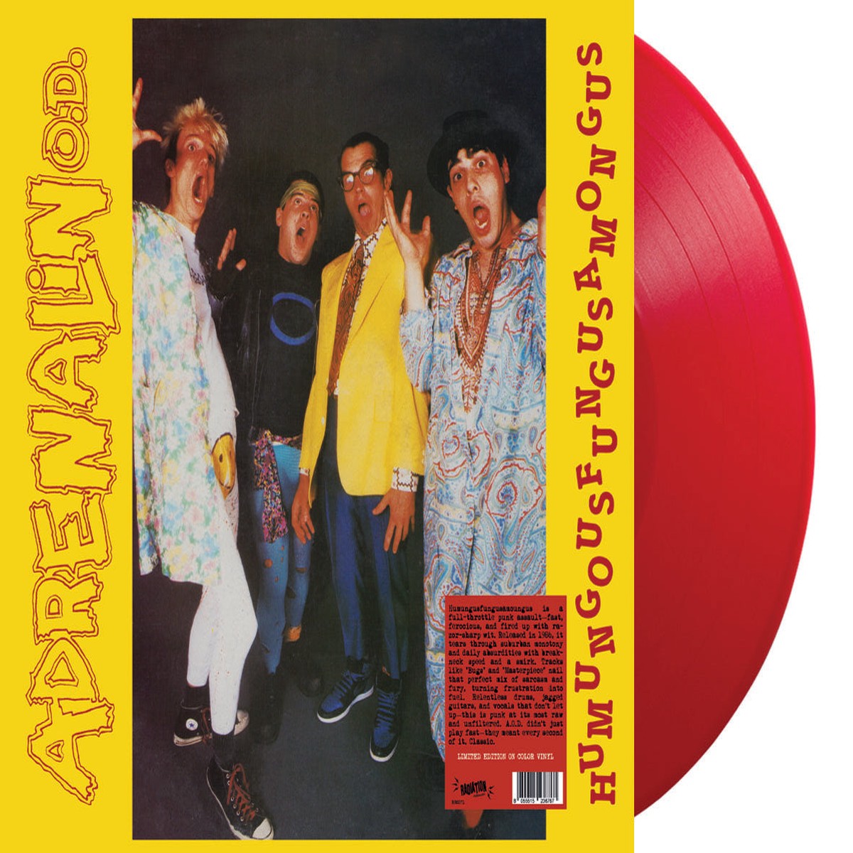 ADRENALIN OD - HUMUNGOUSFUNGUSAMONGUS (LP Album COLOR) - NEW