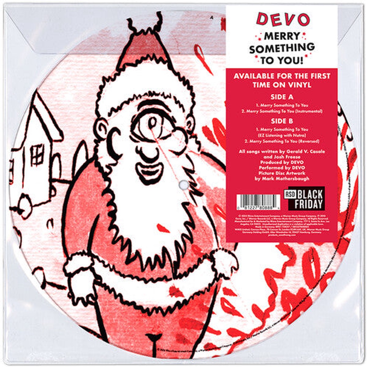 Devo - Merry Something To You 12 Picture Disc