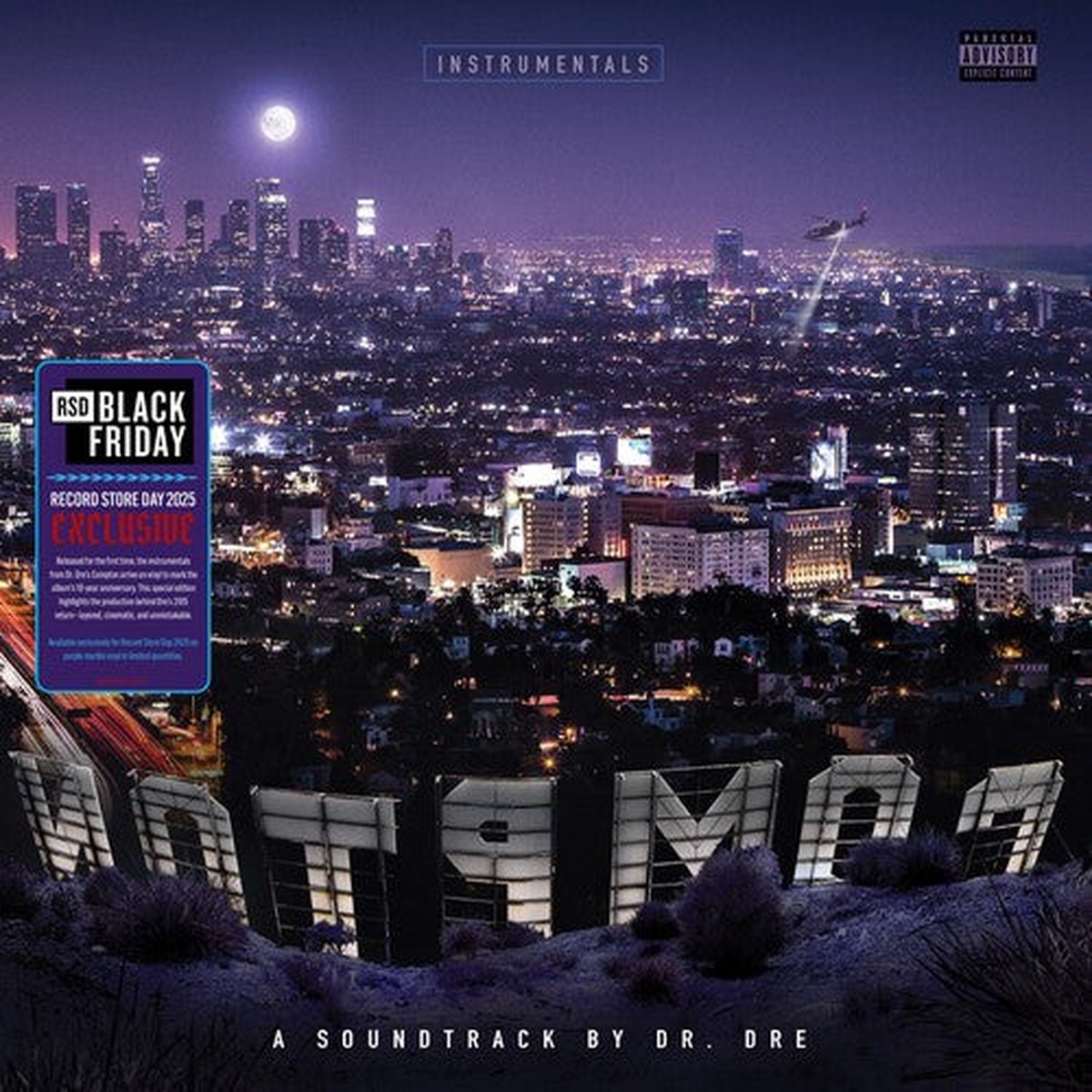 Dr Dre - Compton (A Soundtrack by Dr Dre) (Instrumental Edition) 2-lp