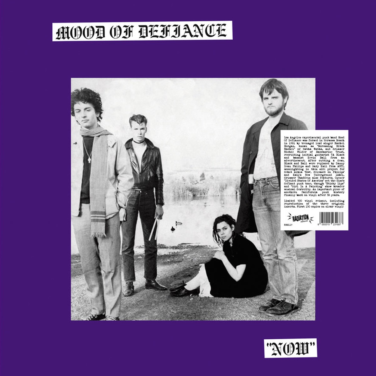 MOOD OF DEFIANCE - NOW (LP Reissue BLACK VINYL LIMITED 350) pre order ships April 10th