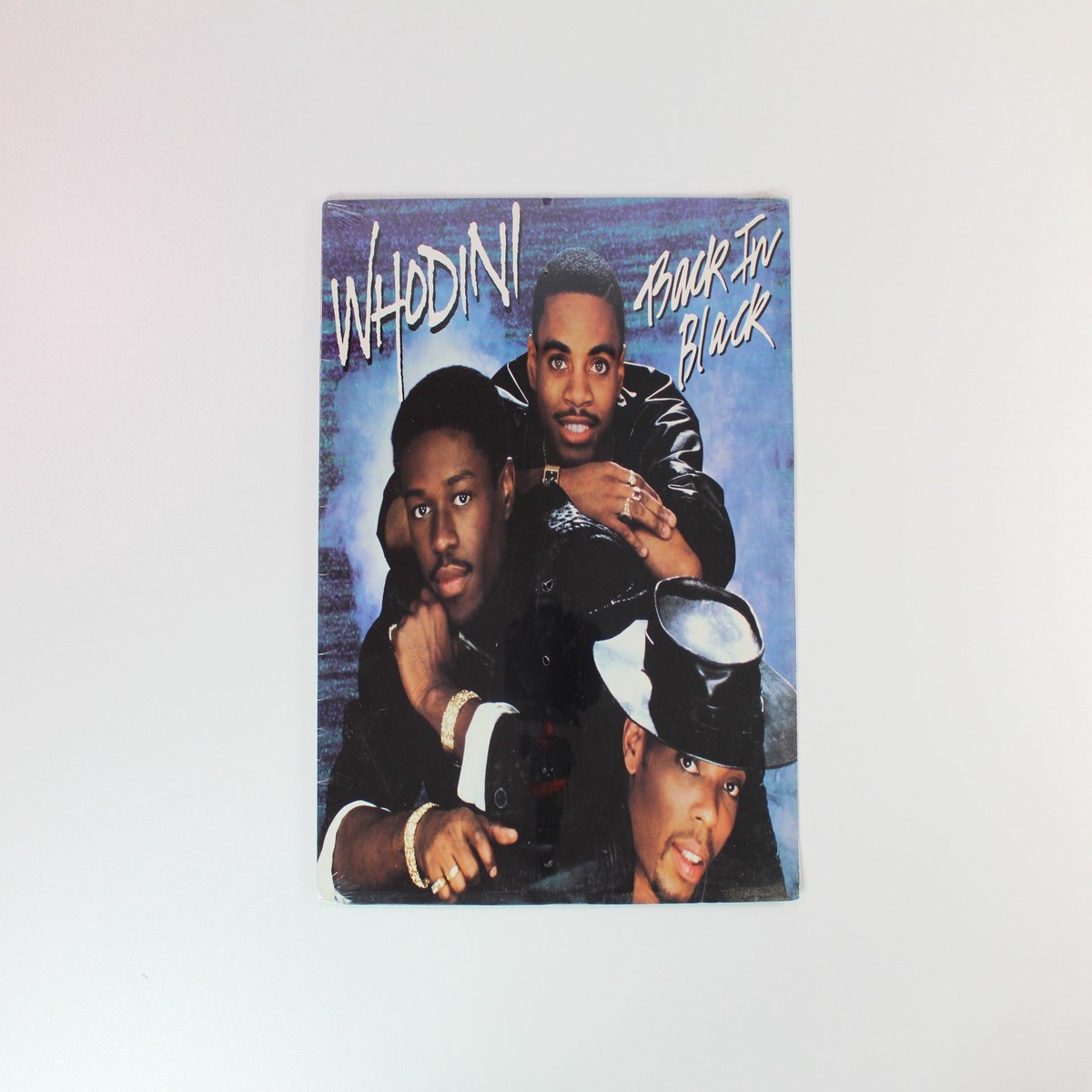 Whodini - Back In Black on Jive Sealed