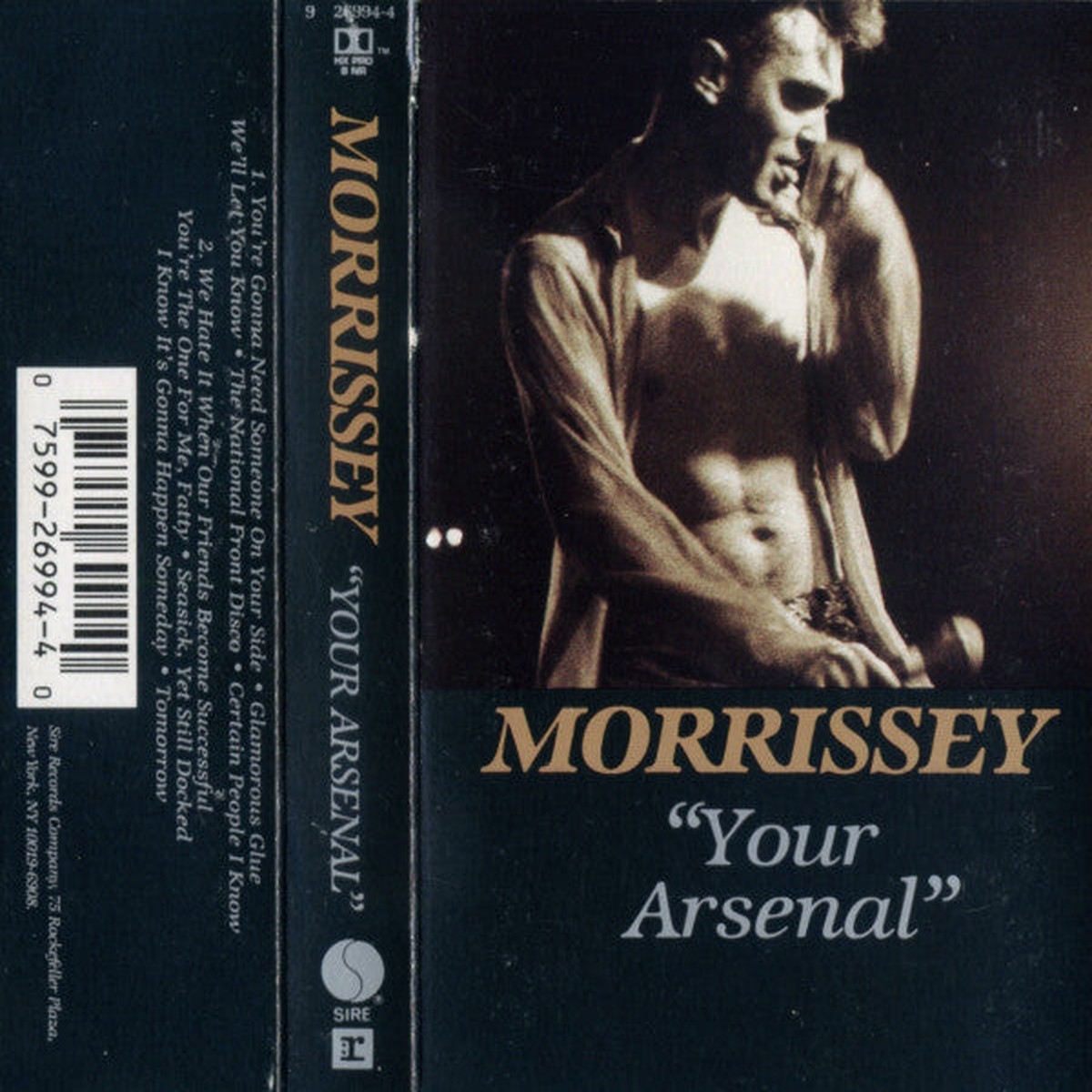 Morrissey - Your Arsenal (Cass Album Sr) - USED