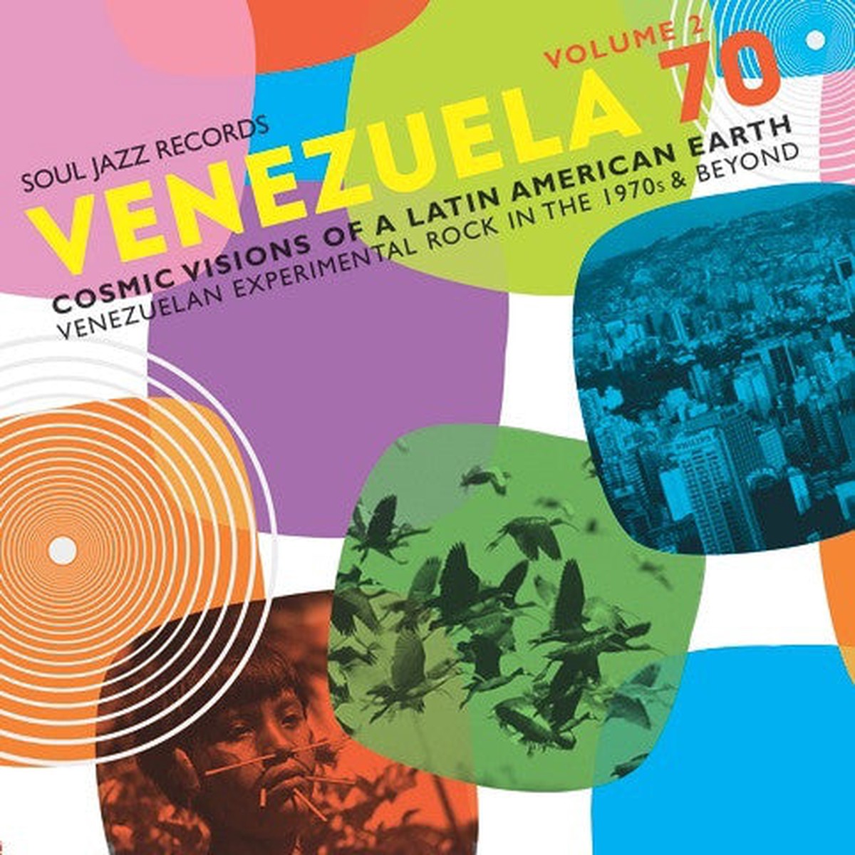 Various - Venezuela 70 Volume 2 (Cosmic Visions Of A Latin American Earth Venezuelan Experimental Rock In The 1970s Beyond) (2xLP Comp) - NEW