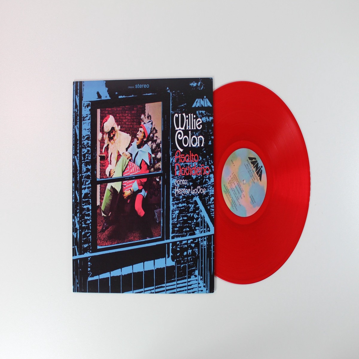 Willie Coln Canta Hector Lavoe - Asalto Navideo on Craft Recordings RSD BF 2019 Ltd Translucent Red Vinyl Reissue