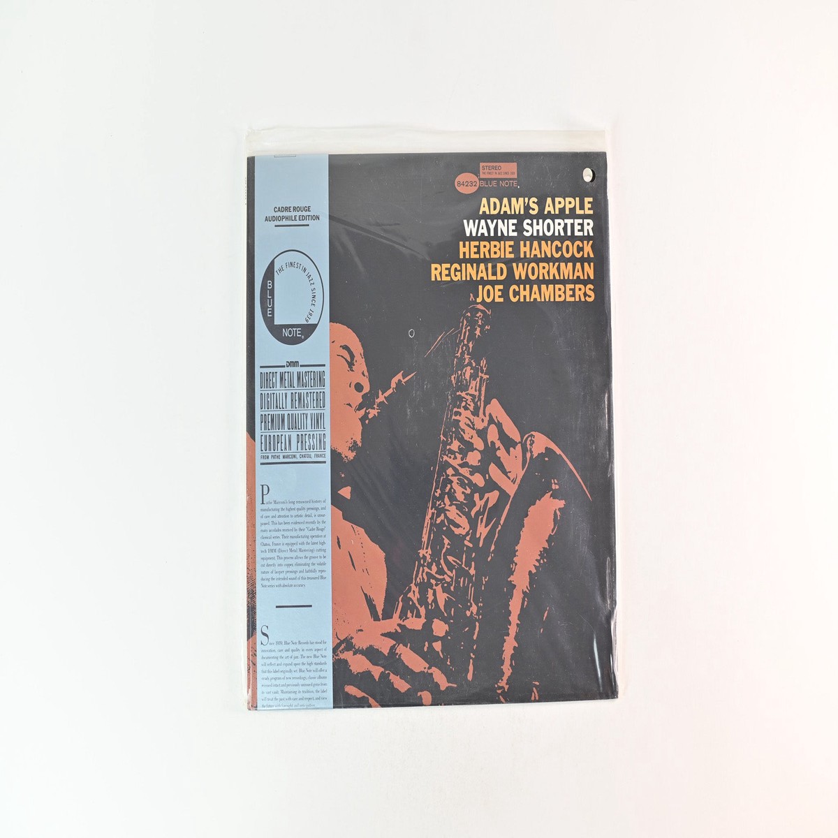 Wayne Shorter - Adams Apple on Blue Note Cadre Rouge Audiophile Edition Reissue Sealed