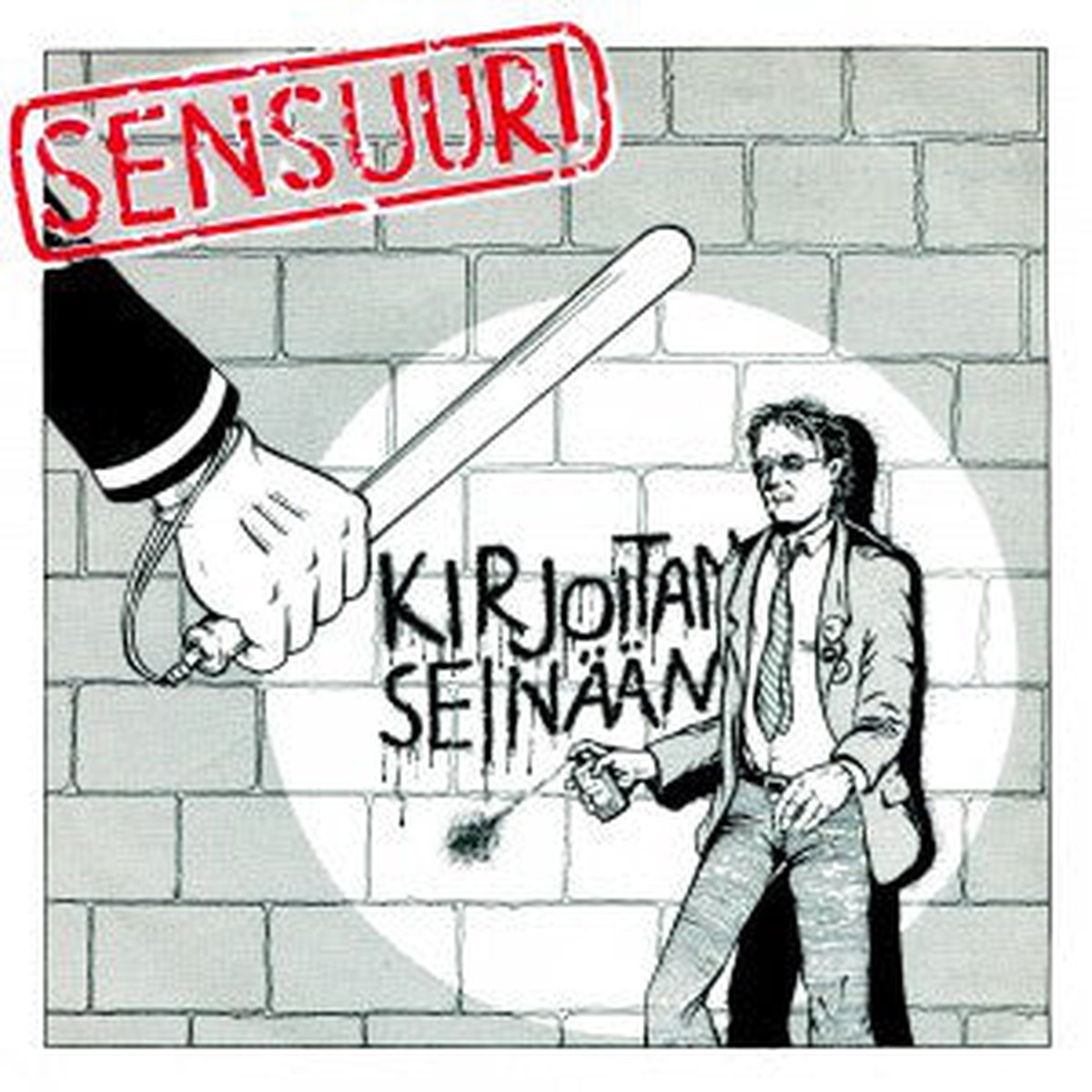 Sensuuri - Kirjoitan Seinn (7 Single Ltd RE Red) - NEW