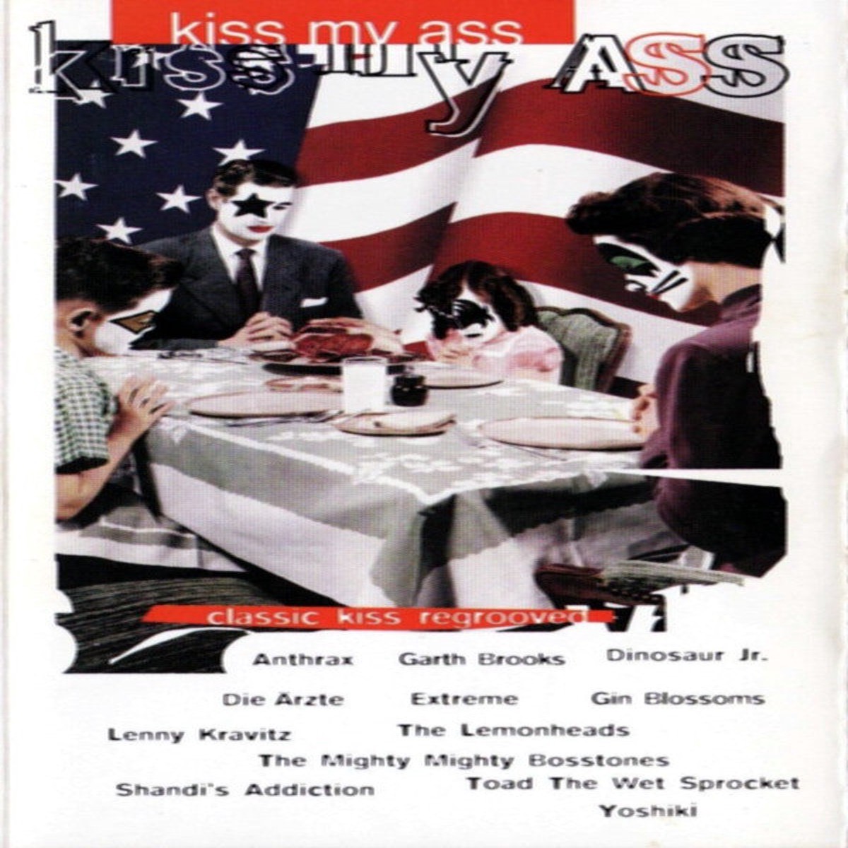 Various - Kiss My Ass Classic Kiss Regrooved (Cass Album) - USED