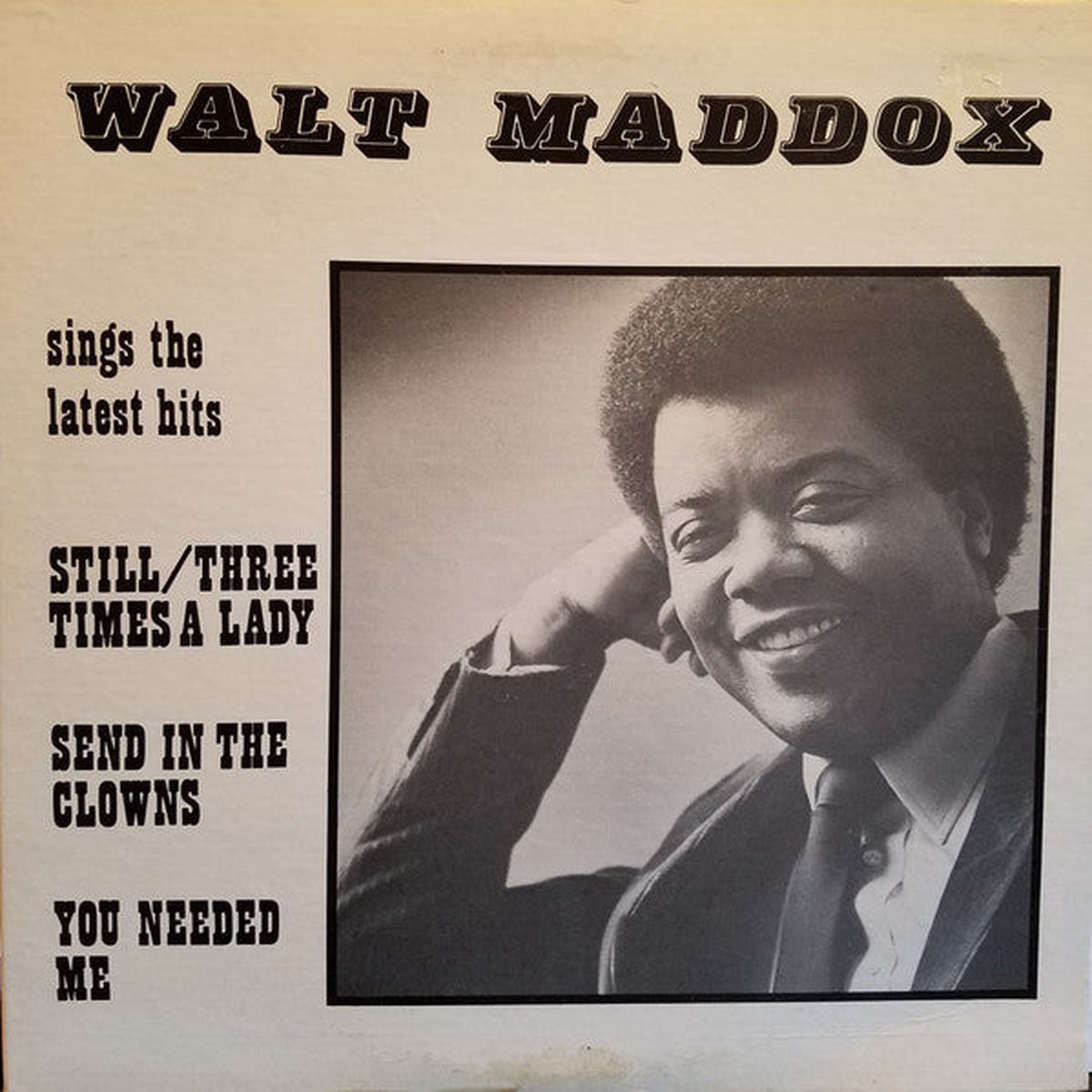 Walt Maddox - Walt Maddox Sings the Hits (LP Album) - USED