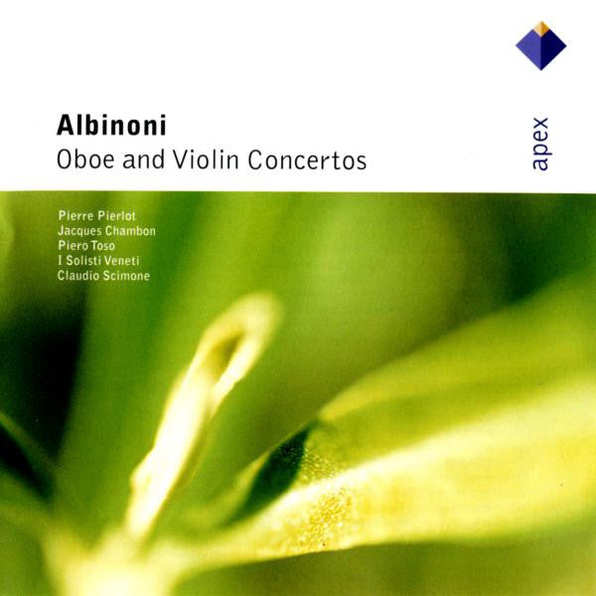 Albinoni - Jacques Chambon Piero Toso I Solisti Veneti Claudio Scimone - Oboe And Violin Concertos (CD Album) - NEW
