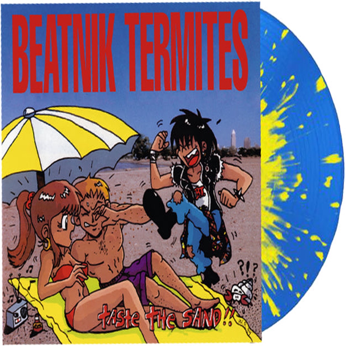 BEATNIK TERMITES - TASTE THE SAND (LP Album RE BLUEYELLOW ltd) - NEW