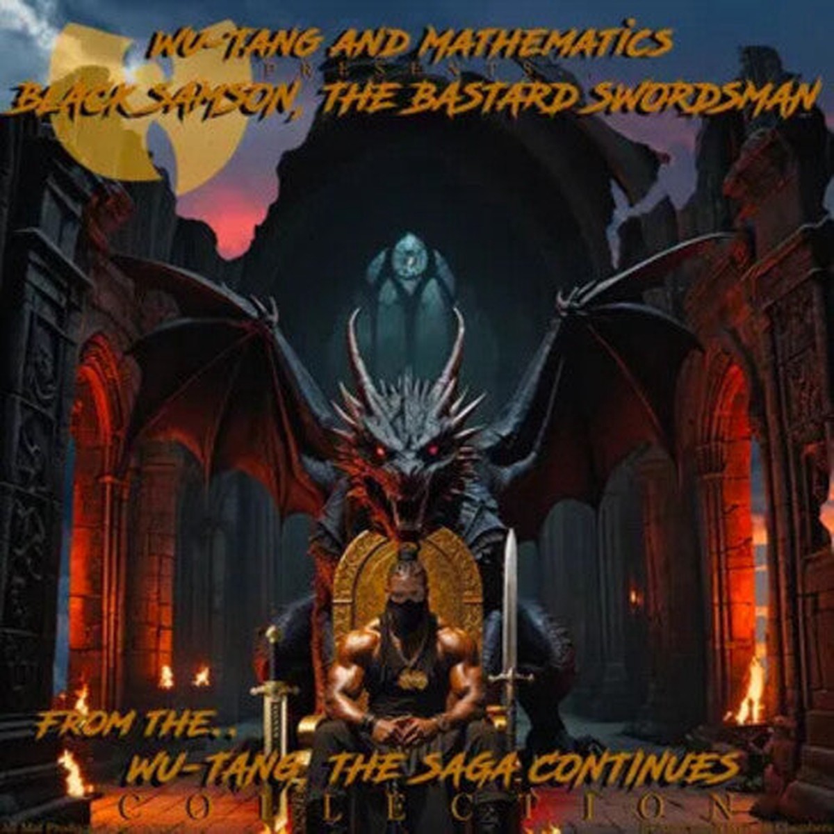 Wu-Tang and Mathematics - Black Samson The Bastard Swordsman Wu-Tang The Saga Continues Collection 2-lp