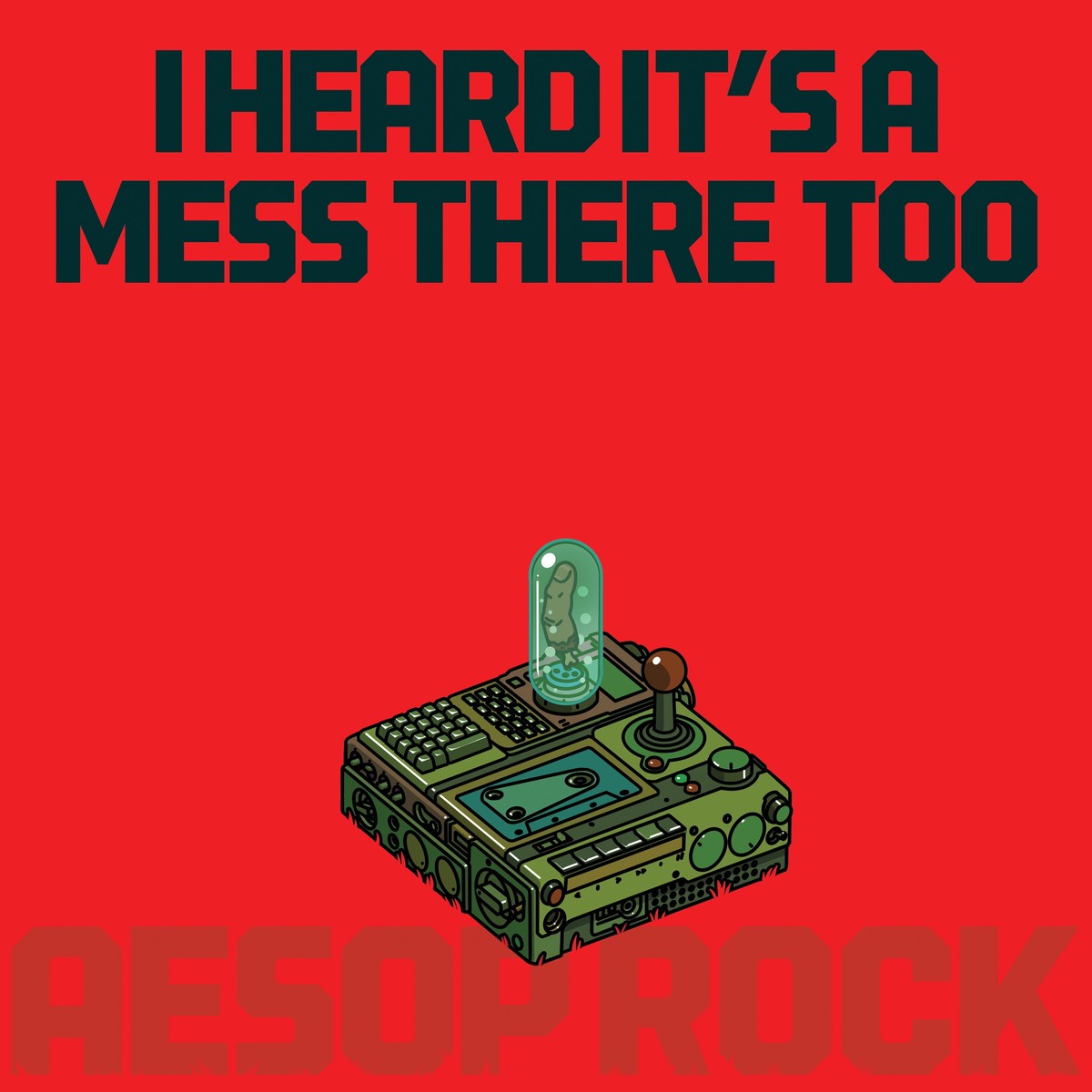 Aesop Rock - I Heard Its A Mess There Too Apple Red Opaque Vinyl